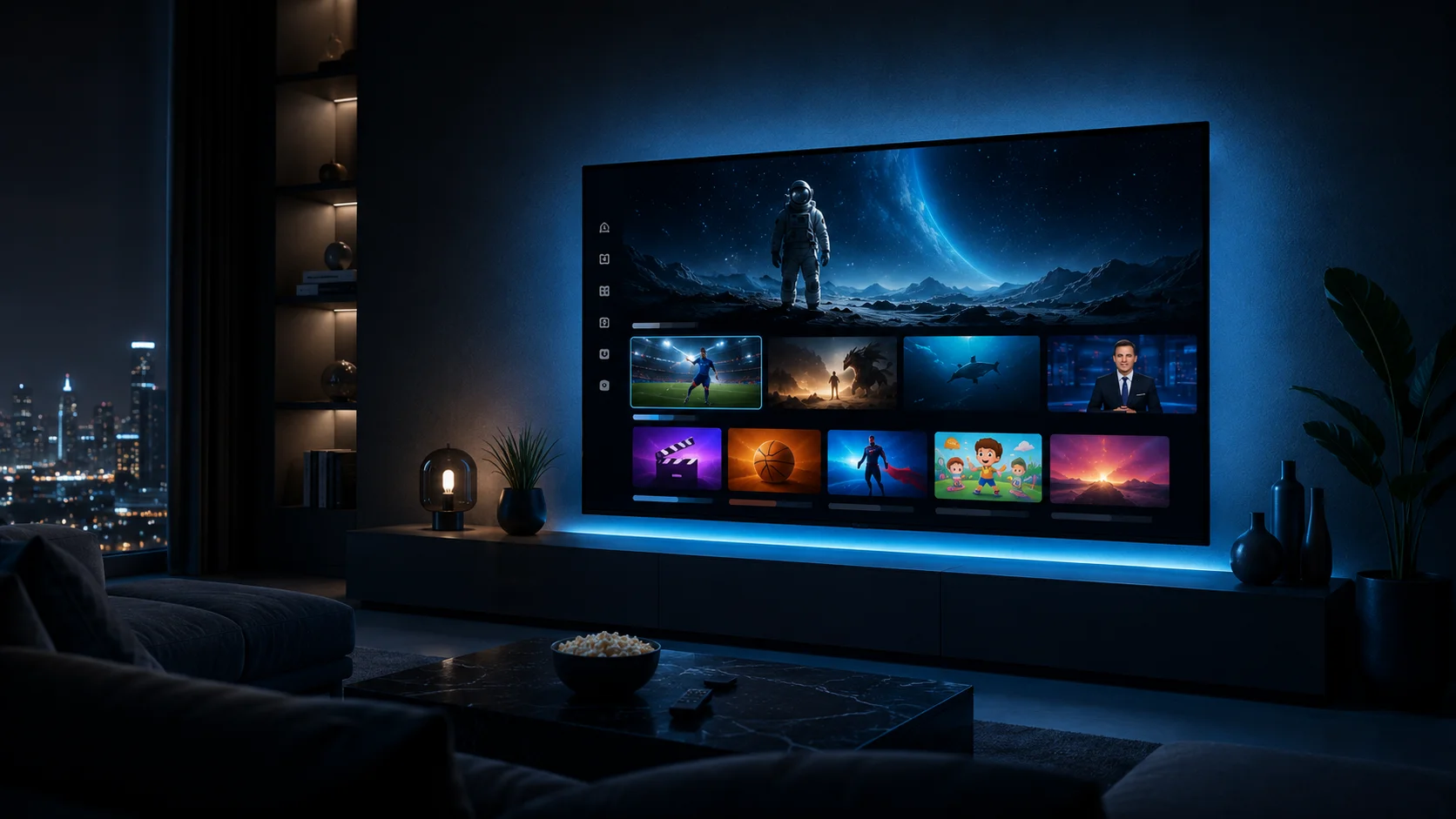 Guru IPTV on Smart TV